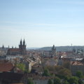 Prague vu du parc
